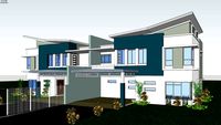 Brunei semi-detached house