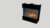 Barbas Gas Fire Panorama 90-55 frameless