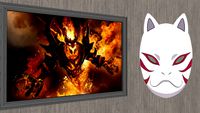 High Quality Wall Art Frame - SF DOTA 2- 60 cm x 40 cm