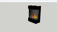 Barbas Gas Fire Panorama 70-70 frameless