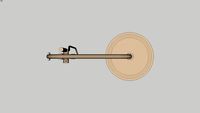 JEE-O slimline shower set - bronze stainless steel