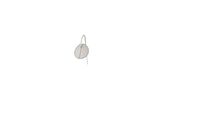 Wall Lamp FERMLIVING Arum Beige W25,6xD43,8xH47,1cm
