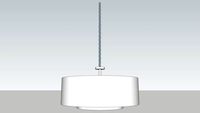 Seagull Lighting 7728002-782 Drum light