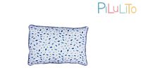 ALMOFADA DE CABECEIRA 60X40CM CHÃO DE FOLHAS AZUL