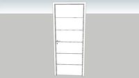 Porta Interna aletada 0,80 x 2,10 door