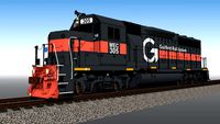 EMD GP40 - Pan Am Railways - MEC 305