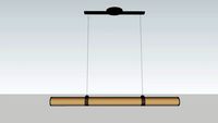 Zhu LED Linear Suspension