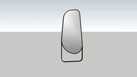 Peyton Asymmetrical Floor Mirror