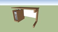Meja Komputer, Staff Table