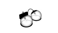 LE SFERE WALL LAMP TWIN