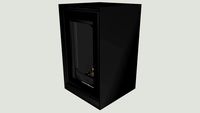 Barbas BOX 20 45 glass door
