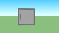 PCM 12 inch single access door- reversible