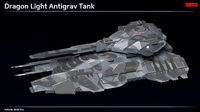 Scifi Dragon Light Antigrav Tank