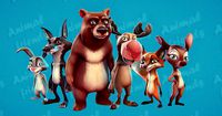 Forest Animal Friends