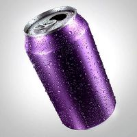 Can with Water Drops