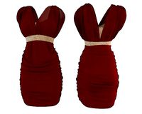 Stylish Club Dress for Female Avatar 3D model