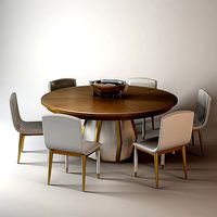Baker Bezel Dining Table by Laura Kirar