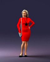 Lady in red 1101