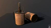 RG-42 Hand Grenade - GameReady Model