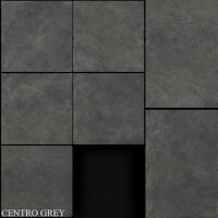 Zeus Ceramica Centro Grey 600x600