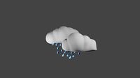Rainy clouds