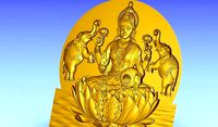 MahaLakshmi 3D Model