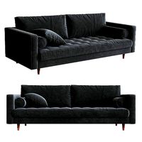 Straight sofa three-seater Sven by Article