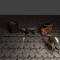 Blacksmith' Tools set