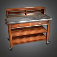 KTC - Kitchen Prep Table - PBR Game Ready