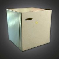 TLS - Mini Refrigerator 02 - PBR Game Ready