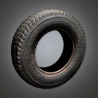 TLS - Old Tire - PBR Game Ready