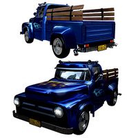 ford f100 low poly and high poly