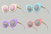 Chanel Sunglasses Eyewear 4 colors