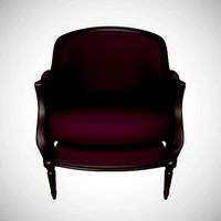 Roche Bobois Brenice Sylvie Violet Fabric