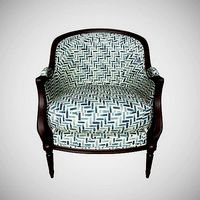 Roche Bobois Brenice Geyer Indigo Fabric