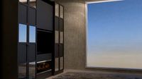 Wardrobe With TV