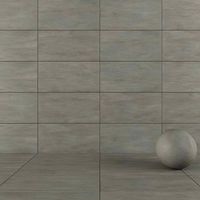 Concrete wall tiles Luce Peltro 60x120 Set