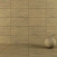 Concrete wall tiles Luce Oro 60x120 Set