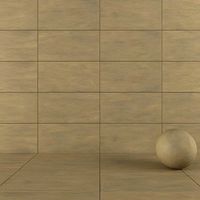 Concrete wall tiles Luce Oro 60x120 Set