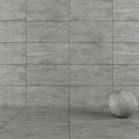 Concrete wall tiles Luce Acciaio 60x120 Set
