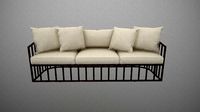 Robert Plum Bella sofa Breton Linen Fabric