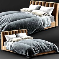 Baxton Studio Vino Modern Bed