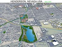Henderson City in Nevada 50km