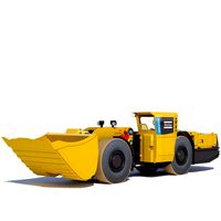 Atlas Copco underground loader Scooptram ST7 battery powered