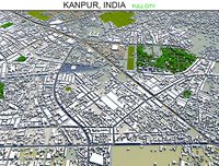 Kanpur Cityin India 40km AI