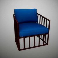 Robert Plum Bella Arm chair Sylvie Mermaid Fabric