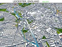 Leicester City in England 50km