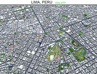 Lima City in Peru 80km