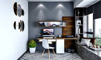 Study Room With Mesmerizing View