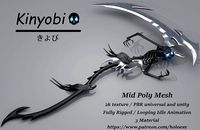 Kinyobi - Animated Battle Scythe